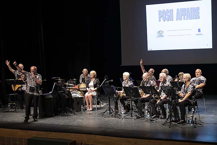 La Banda «Posh Affaire Big Band», realizó un magnífico concierto a favor de AFA Torrevieja