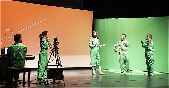 “Verding”, sorprendió en el Centro Cultural con su innovadora forma de hacer ópera.