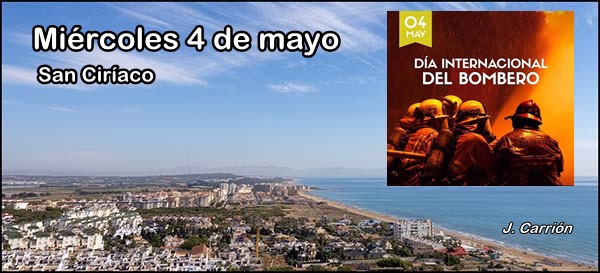 Agenda del jueves 4 de mayo.