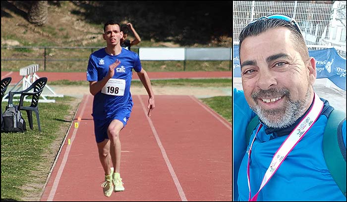 Víctor Albaladejo y su entrenador participarán con la selección valenciana en el Campeonato de España de Atletismo FEDDI