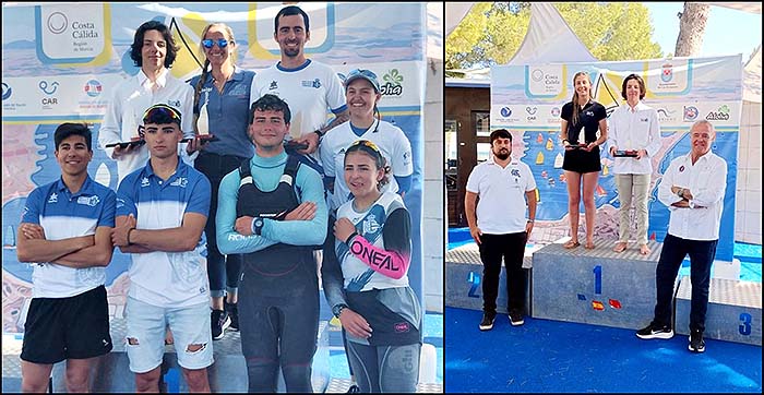Alejandro Pareja plata en absoluto y José María Alcañiz plata en sub-20 en la copa de España de la clase Europe