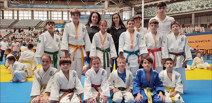 Final de liga autonómica de judo con 11 nuevas medallas para el “Nozomi”