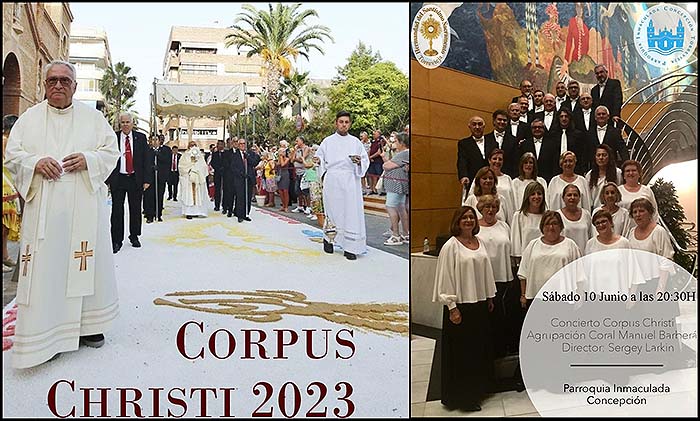Del 3 al 11 de junio se programa los actos para celebrar el Corpus Christi.