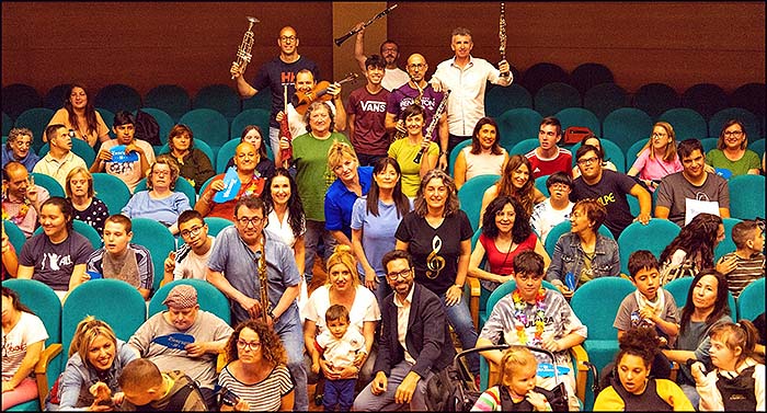 Los chicos de Alpe disfrutaron con un Concierto Escolar de la que fueron protagonistas.
