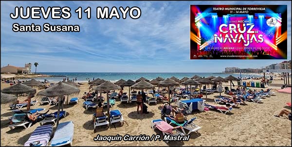 Agenda del jueves 11 de mayo.