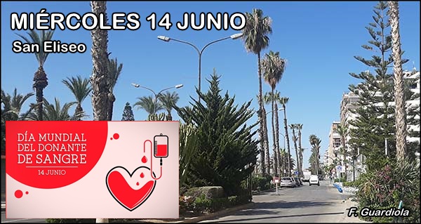 Agenda del Miércoles 14 de junio.