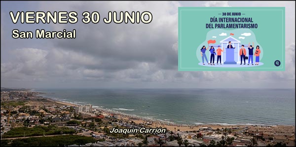 Agenda del fin de semana del 30 de junio al 2 de julio.