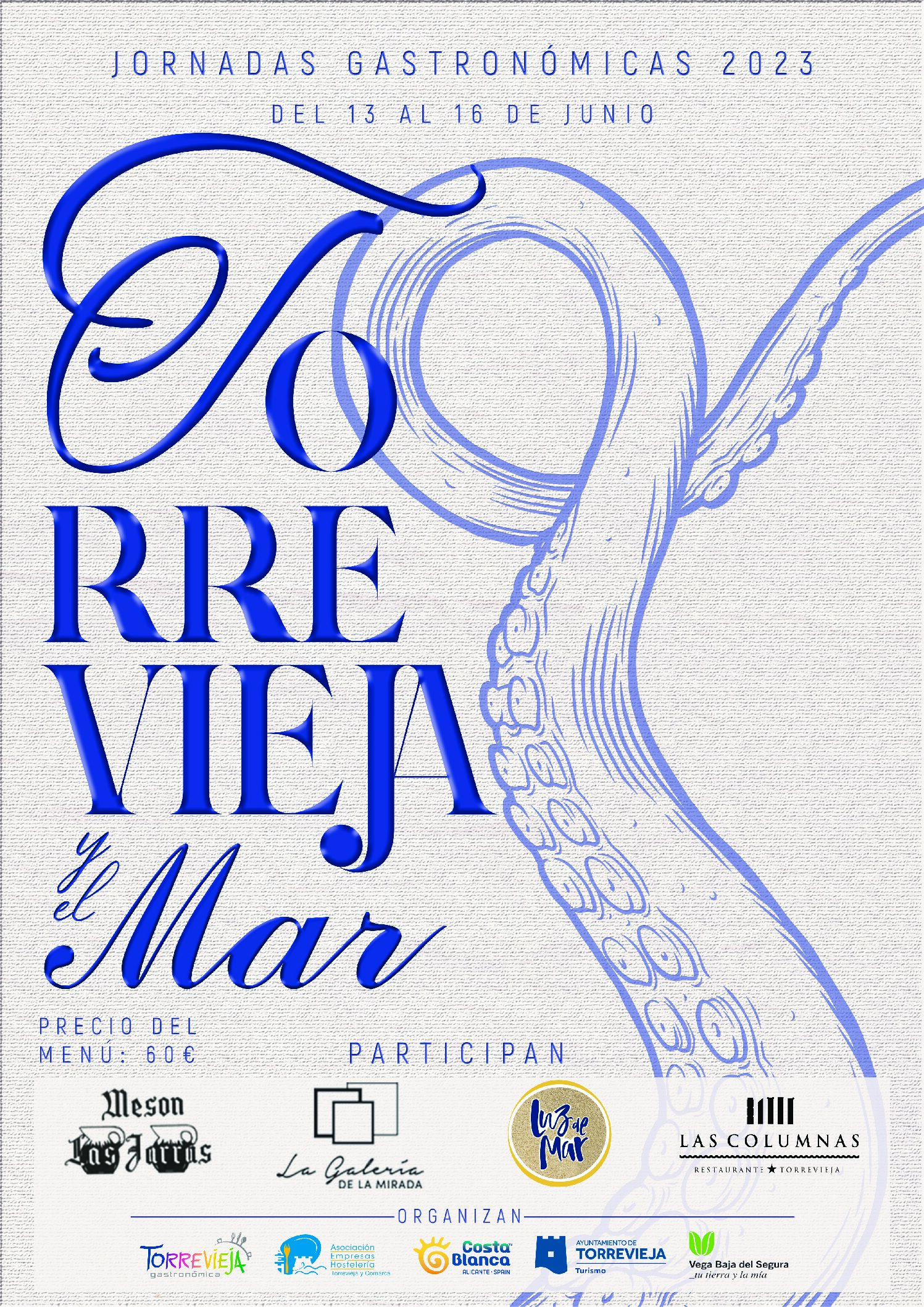 Hoy arrancan en el Mesón «Las Jarras» las  Jornadas Gastronómicas “Torrevieja y el Mar” 2023.