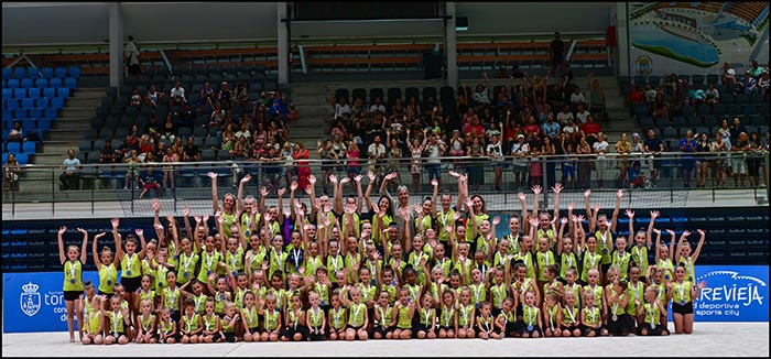 Clausura de temporada del Club Gimnasia Rítmica Jennifer Colino Torrevieja.