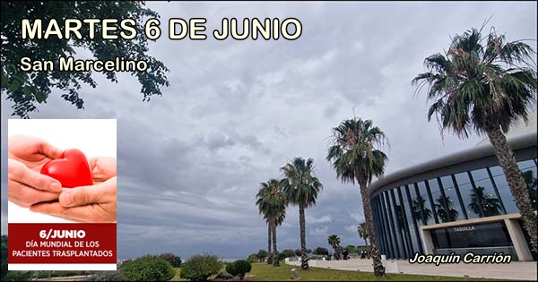 Agenda del martes 6 de junio.