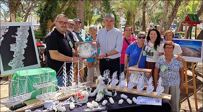 Artesanía salinera en Guardamar del Segura.