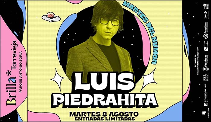 Luis Piedrahita llega a Torrevieja con su espectáculo «Stand-Up Comedy Summer Show»