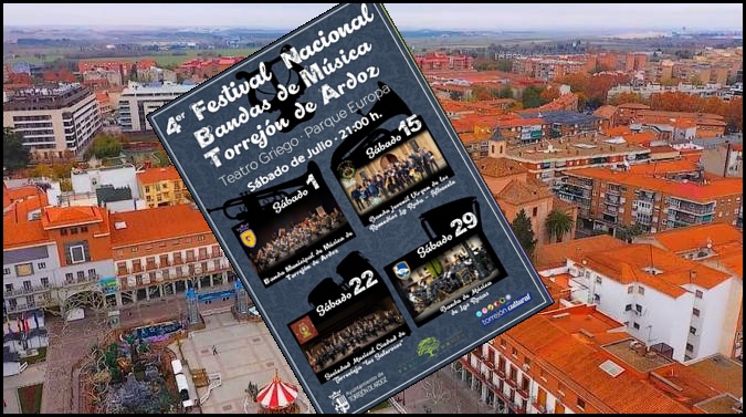 “Los Salerosos” invitados al Festival Nacional de Bandas de Torrejón de Ardoz.