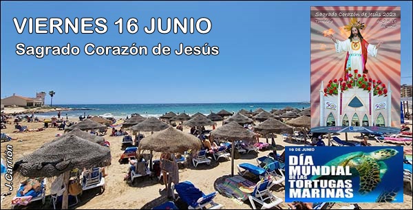 Agenda del fin de semana del 16 al 18 de junio.