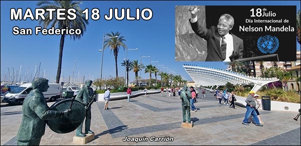 Agenda del martes 18 de julio.