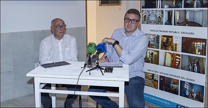 La Purísima será sometida este sábado a pruebas de radiodiagnóstico para conocer el estado de conservación interior de la talla
