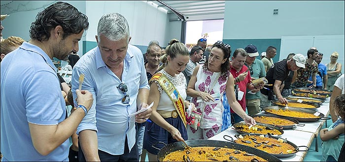 Los pescadores celebraron su tradicional Concurso de paellas “Virgen del Carmen”