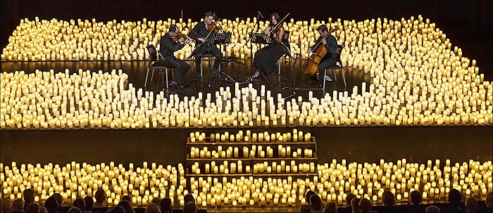 “Abba” sonó en el Teatro a través de la música de “Candlelight”