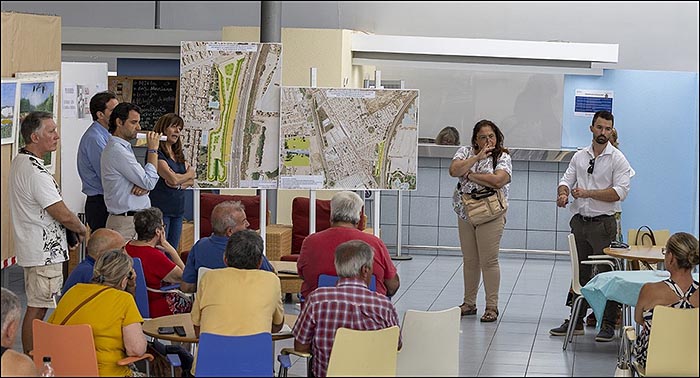 Comienzan las obras de ampliación de la balsa de laminación de aguas pluviales junto a la n-332, en la urbanización Doña Inés