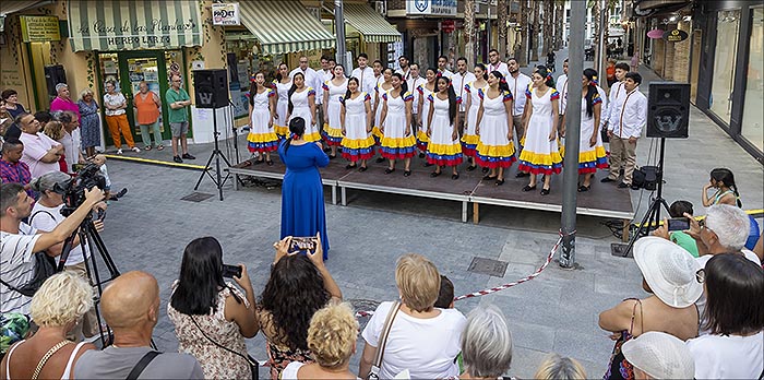 El Coro “Adelis Freitez” de Venezuela conquistó al público en las “Tardes de Habaneras”