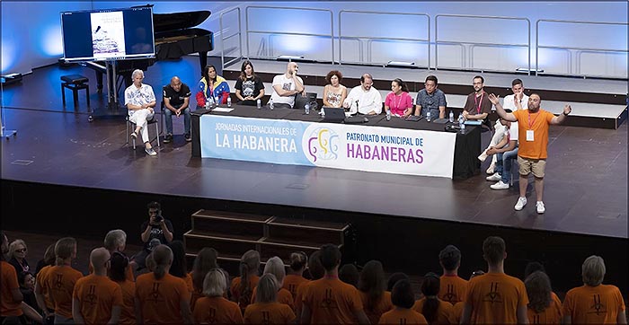 Masiva participación en las X Jornadas de la habanera y el canto coral.