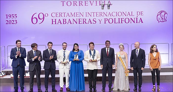 «Kammerchor Manila» de Filipinas copa los principales premios del 69º Certamen con los primeros de habaneras, polifonía, puntuación global y mejor dirección