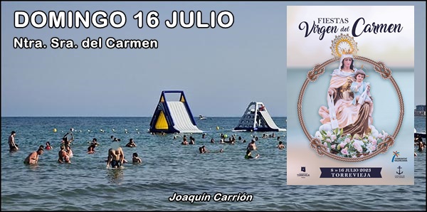 Agenda del fin de semana del 14 al 16 de julio. (y III)
