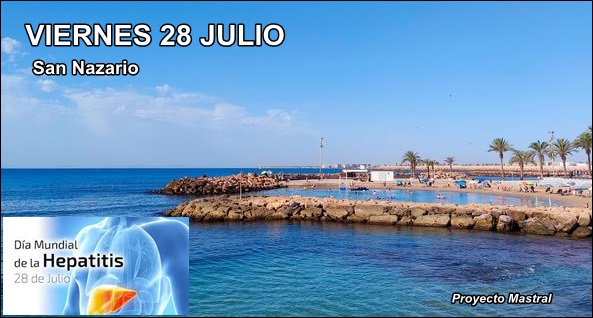 Agenda del fin de semana del 28 al 30 de julio.