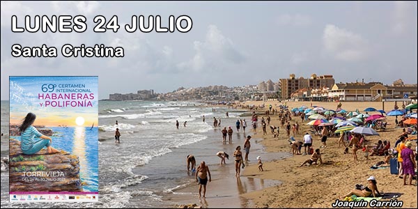 Agenda del lunes 24 de julio de 2023.