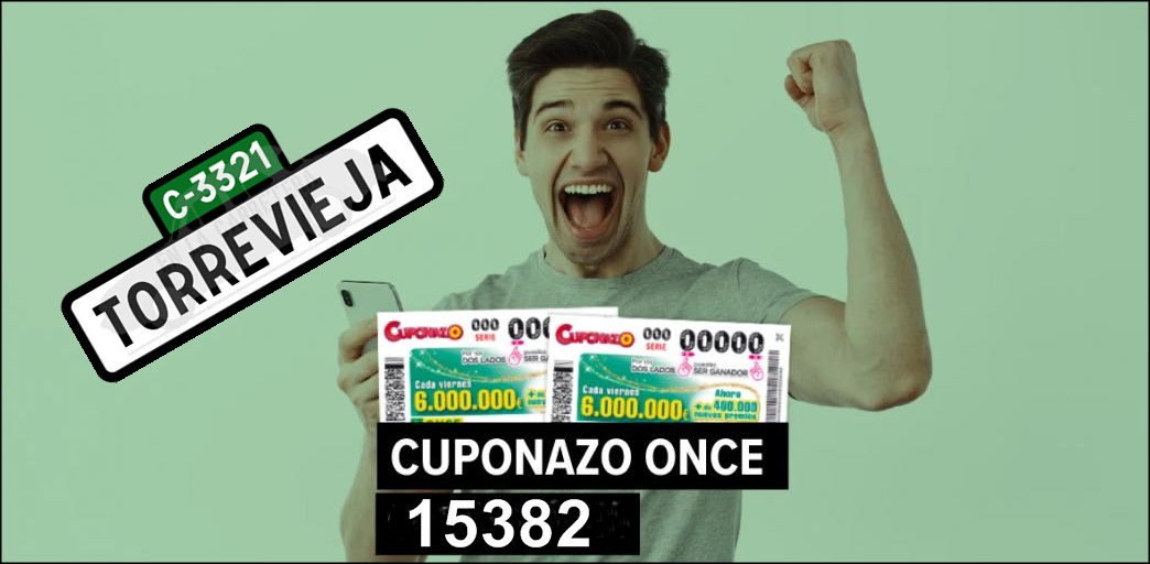 El Cuponazo de la ONCE repartió 400.000 euros en Torrevieja.