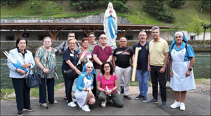 Torrevieja volvió a peregrinar hasta el santuario de la Virgen de Lourdes.