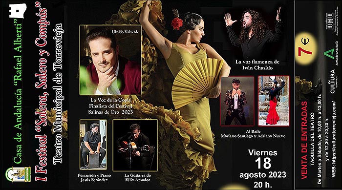 El I Festival “Solera,  Salero y Compás”, continúa la venta de localidades.