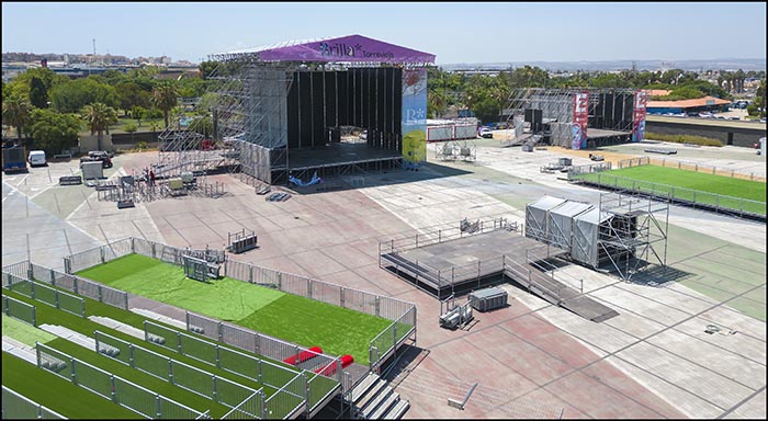 Todo preparado para el gran espectáculo de “Brilla Torrevieja”