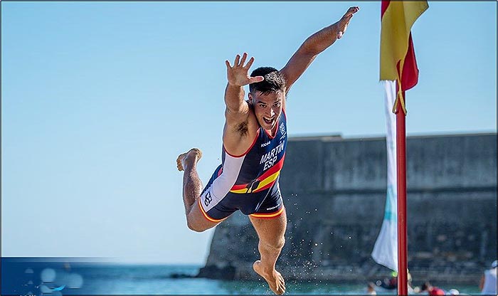 Ander Martín convocado con el equipo nacional de “Beach Sprint”