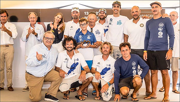 Maverta terceros en la clase ORC 1-2 en la regata Tabarcavela Diputación de Alicante.