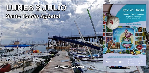 Agenda del lunes 3 de julio.