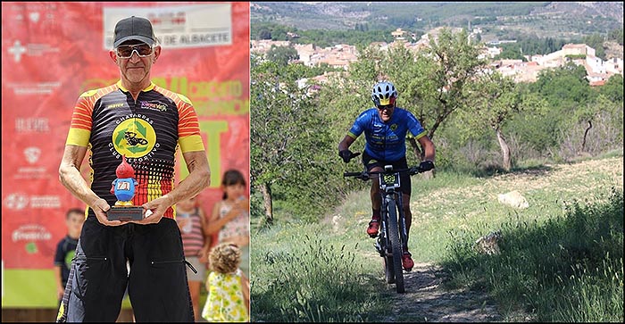 Jean Luc Lecrenier del Club Deportivo “Chatarras”, primero en la prueba BTT la “Biensedvida”