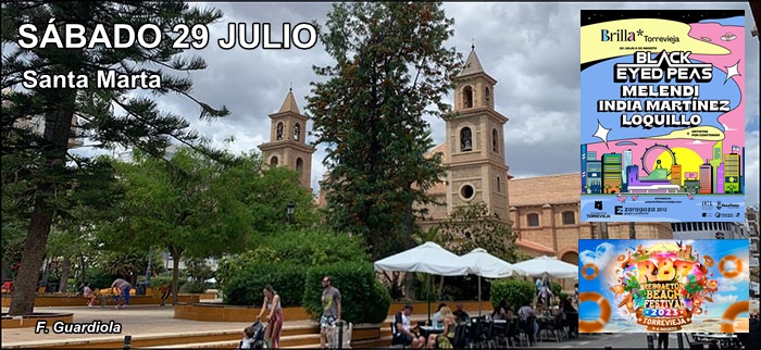 Agenda del fin de semana del 28 al 30 de julio (II)