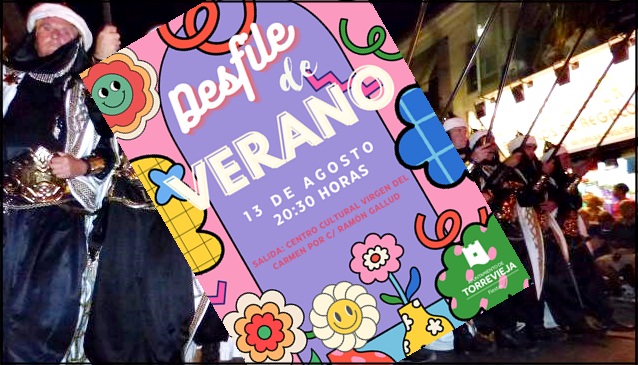 Torrevieja celebra esta tarde el  “Desfile de Verano”