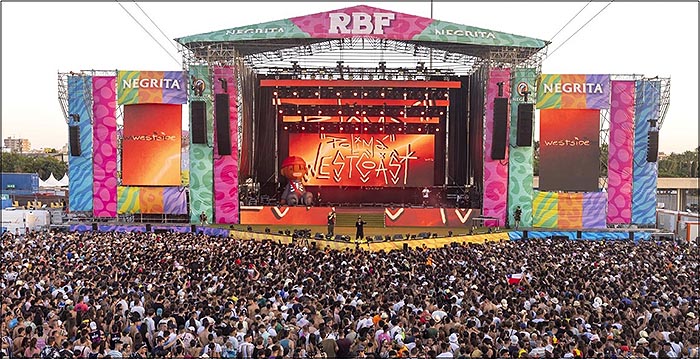 El Reggaetón Beach Festival, desbordó el Recinto de Conciertos del Parque Arturo Soria