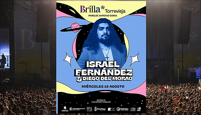 Israel Fernández y Diego del Morao ponen esta noche el broche final con su actuación en ‘Brilla Torrevieja’