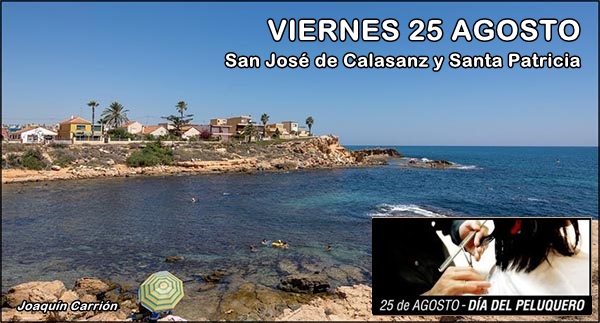 Agenda del fin de semana del 25 al 27 de agosto