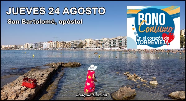 Agenda del  jueves 24 de agosto