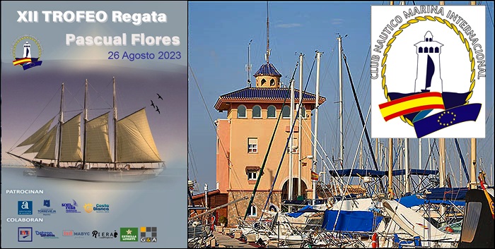 El Club Náutico Marina Internacional, celebra este sábado el Trofeo Regata Pascual Flores