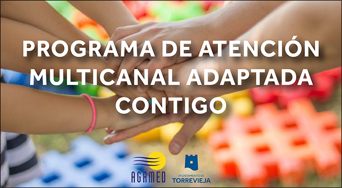 Agamed pone a disposición de la ciudadanía el programa de atención multicanal adaptada contigo.