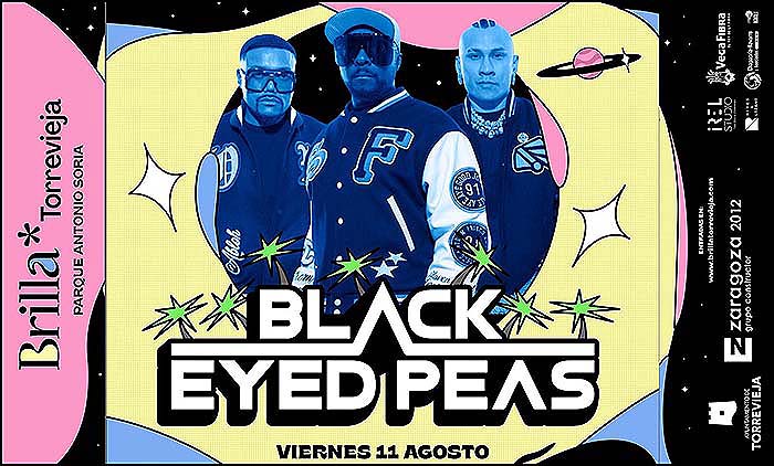 «Brilla Torrevieja» traspasa fronteras y recibe a Black Eyed Peas en su tercera semana.