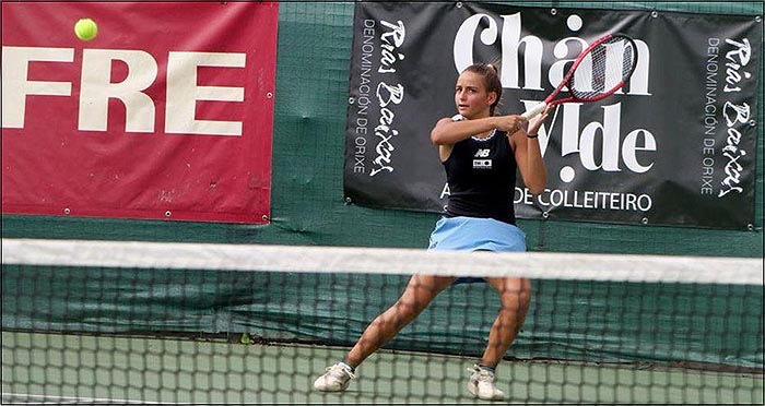 Charo Esquiva en cuartos de final de W25 DE Vigo XXV Torneo Internacional de Tenis Femenino Ciudad de Vigo