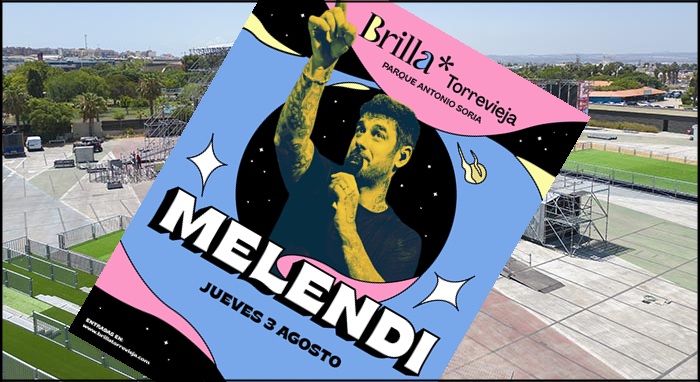 «Brilla Torrevieja», recibe esta noche a Melendi.