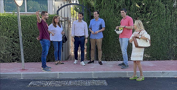 Ejecutada la red de evacuación de aguas pluviales en «Lago Jardín»
