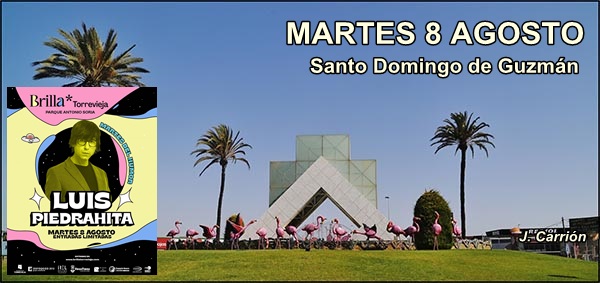 Agenda del martes 8 de agosto.